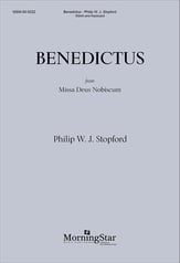 Benedictus SSAA choral sheet music cover